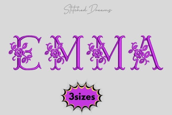 Emma Name Embroidery Design Review