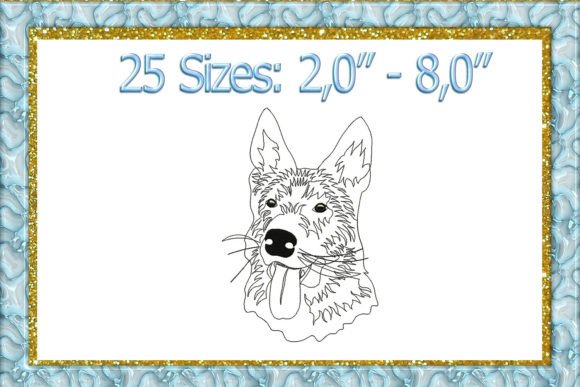 German Shepherd Embroidery Review