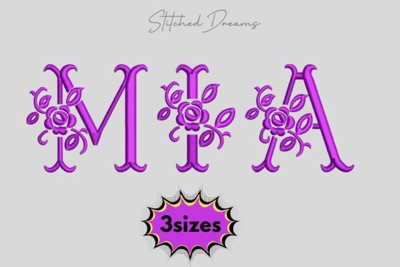 Mia Name Embroidery Design Review