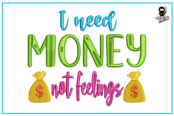 Sarcastic Quote Embroidery, Funny Saying